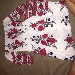 Front slit off the shoulder dress